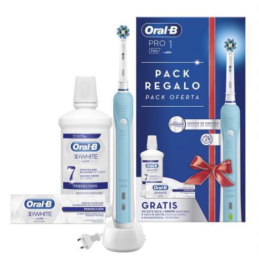 Rechargeable Electric Toothbrush + Toothpaste Pack