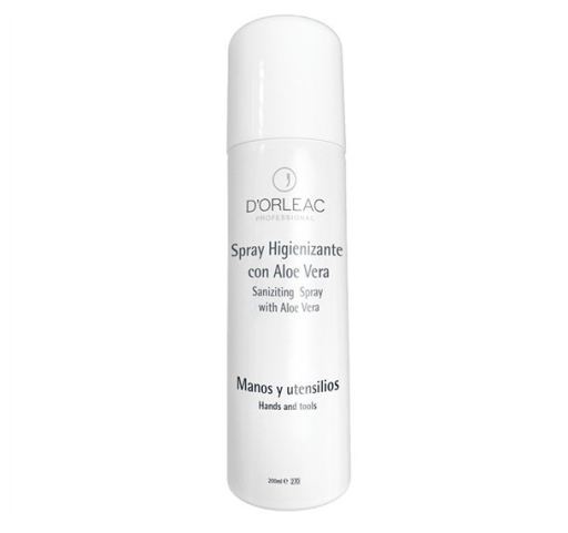 D'Orleac Sanitizing Spray with Aloe Vera 200 ml