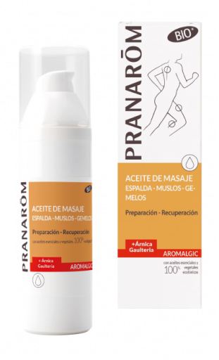 Pranarom Aromalgic Massage Oil Back Thighs Calves 100 ml
