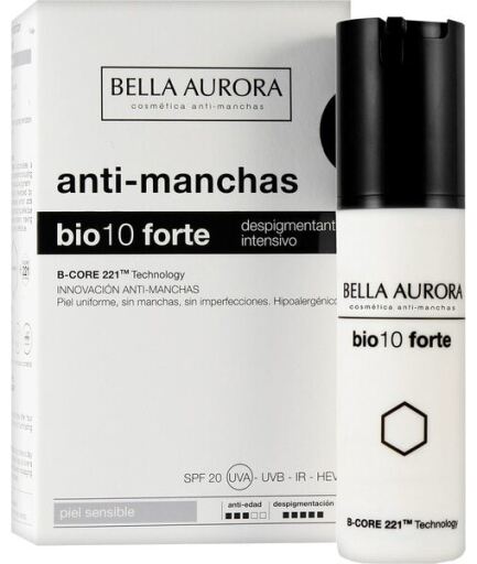 Bella Aurora Bio10 Forte Anti-Stain Treatment Sensitive Skin SPF 20 30 ml