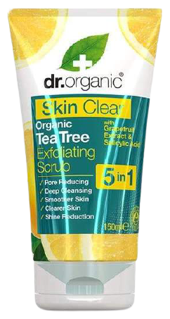 Dr. Organic Skin Clear Facial Scrub 150 ml