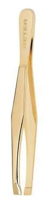 Beter Golden Straight Tip Depilator Tweezers