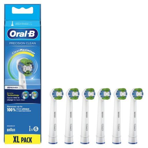Replacement for Electric Toothbrush Precission clean 6 units