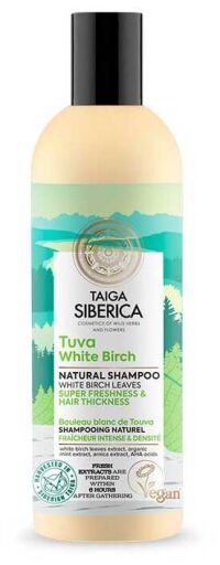 Natura Siberica Taiga Tuva White Birch Natural Shampoo 270 ml