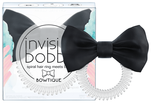 Invisibobble Spiral Bowtique True Black Ring