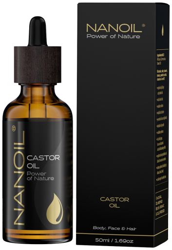Nanoil Castor Oil Body, Face and Hair 50 ml