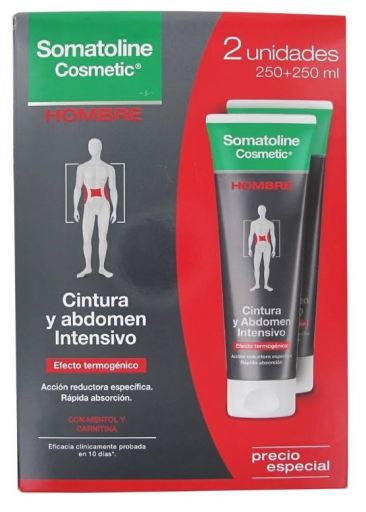 Intensive Waist and Abdomen Cream 2 x 250 ml