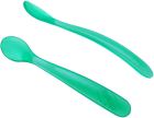 Soft Silicone Spoon 6m + Blue 2 Units