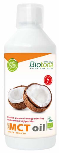 Biotona Organic Pure Mct Coconut Oil 500 ml