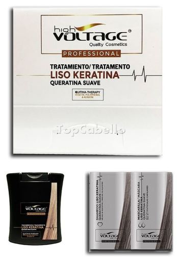 Voltage Cosmetics Smooth Keratin Treatment Set 100 ml 5 Units