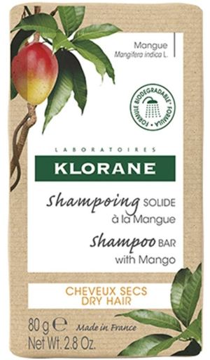 Klorane Mango Solid Shampoo 80 gr