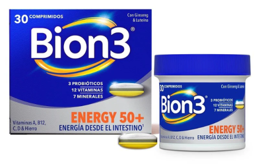 Bion3 Bion3 Energy 50+ 30 Tablets