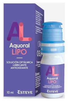 Esteve Aquoral Lipo Ophthalmic Solution Lubricant and Antioxidant 10 ml