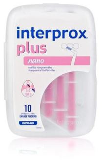 Vitis Interprox Toothbrush Plus Nano 10 units