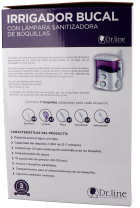 Clarben Oral Irrigator with Mouthpiece Sanitizing Lamp