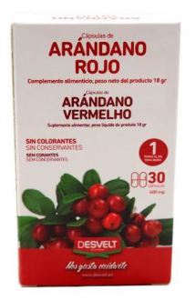 Desvelt Cranberry 30 Capsules