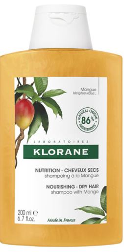 Klorane Mango Nourishing Shampoo 200 ml