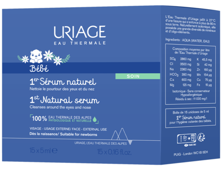 Uriage Baby 1st Natural Serum 15 x 5 ml