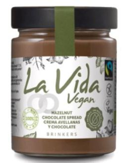 Biocop Chocolate and Hazelnut Cream La Vida Vegana 270 gr