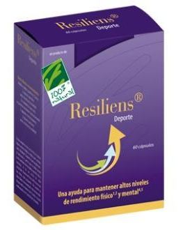100% Natural Resiliens Sport 30 capsules