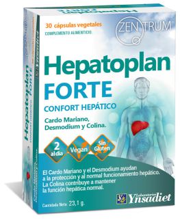 Ynsadiet Hepatoplan Forte Zentrum 23, 1 gr 30 Capsules