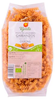 vegetalia Organic Gluten Free Chickpea Spirals 250 gr