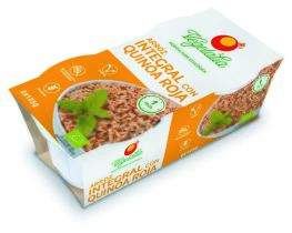vegetalia Organic Brown Rice with Precooked Red Quinoa 2 x 125 gr
