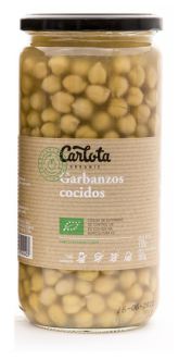 Carlota Organic Cooked Chickpeas 720 gr