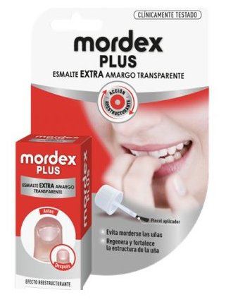 Mordex Extra Bitter Nail Care Polish Transparent 9 ml
