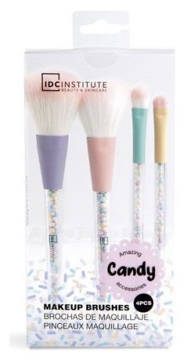 Candy Makeup Brush Set 4 pieces