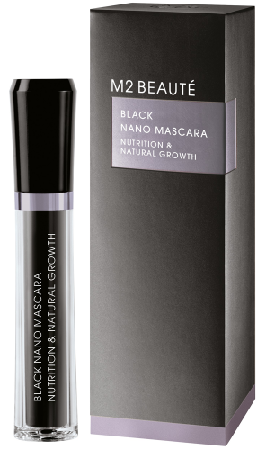 M2 Beaut&eacute; Black Nano Nourishing & Natural Growth Mascara 6 ml