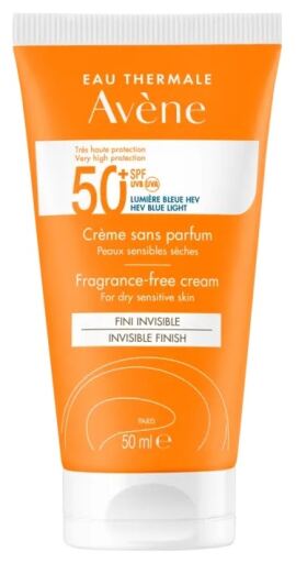 Av&egrave;ne Fragrance-Free Sunscreen SPF 50 50 ml