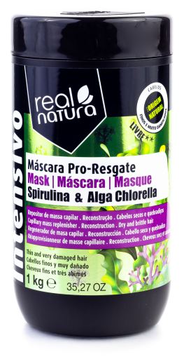 Pro Resgate Spirulina &amp; Chlorella Algae Salt-Free Hair Mask