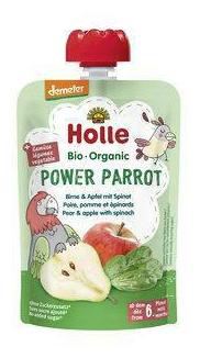 Holle Potito Pear Apple with Spinach +6 Months 100 gr