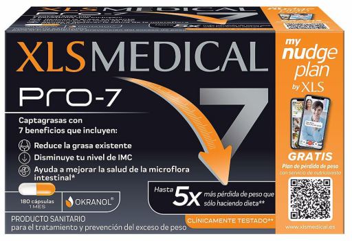 XLS Medical XL-s Pro 7 Nudge 180 Tablets