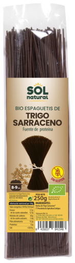 Sol Natural Organic Gluten-free Buckwheat Spaghetti 250 gr