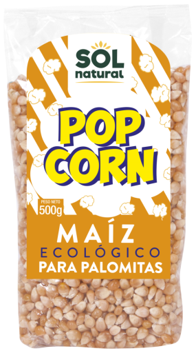 Sol Natural Organic Popcorn Corn 500 gr