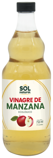 Sol Natural Organic Apple Cider Vinegar 750 ml
