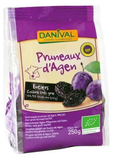 Danival Extra Large Caliber Prunes 44 55 250 gr