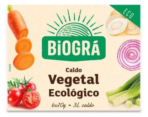 Biogra Vegetable Stock Cubes 66 gr