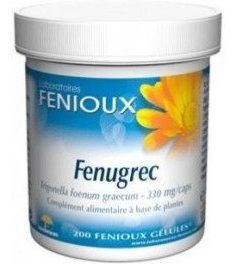 Fenioux Fenugreek 330 mg 200 Capsules