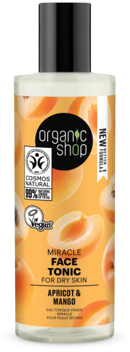 Organic Shop Apricot & Mango Miracle Facial Toner 150ml