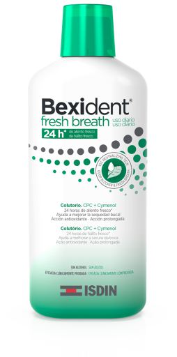Isdin Bexident Fresh Breath Mouthwash 500 ml