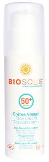 Biosolis Facial Solar Cream Spf50+ 50ml