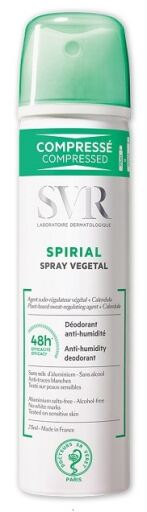SVR Spirial Vegetable Spray Anti-humidity Deodorant 48H 75 ml
