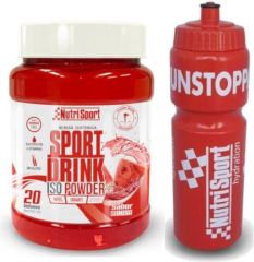 Nutrisport Sport Drink Iso Powder 1020 Gr + Bidón 750 Ml Nutrisport Sport Drink Iso Powder 1020 Gr + Bidón 750 Ml