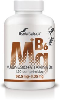 Soria Natural Magnesium + Vit B6 Sustained Release 120 Capsules