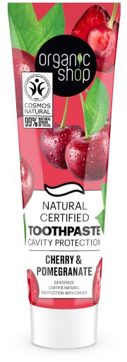 Organic Shop Cherry and Pomegranate Anticaries Protection Toothpaste 100 gr