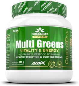 Amix Greenday Provegan Multi Greens Vitality & Energy 300 gr