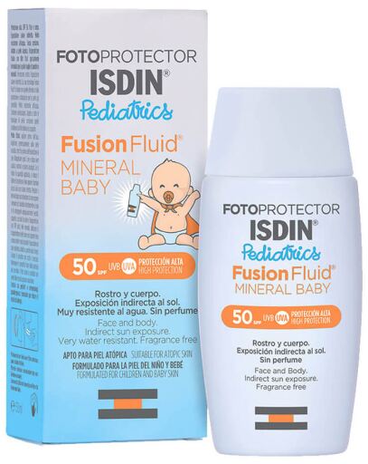 Pediatrics Fusion Fluid Mineral Sunscreen SPF 50 50 ml